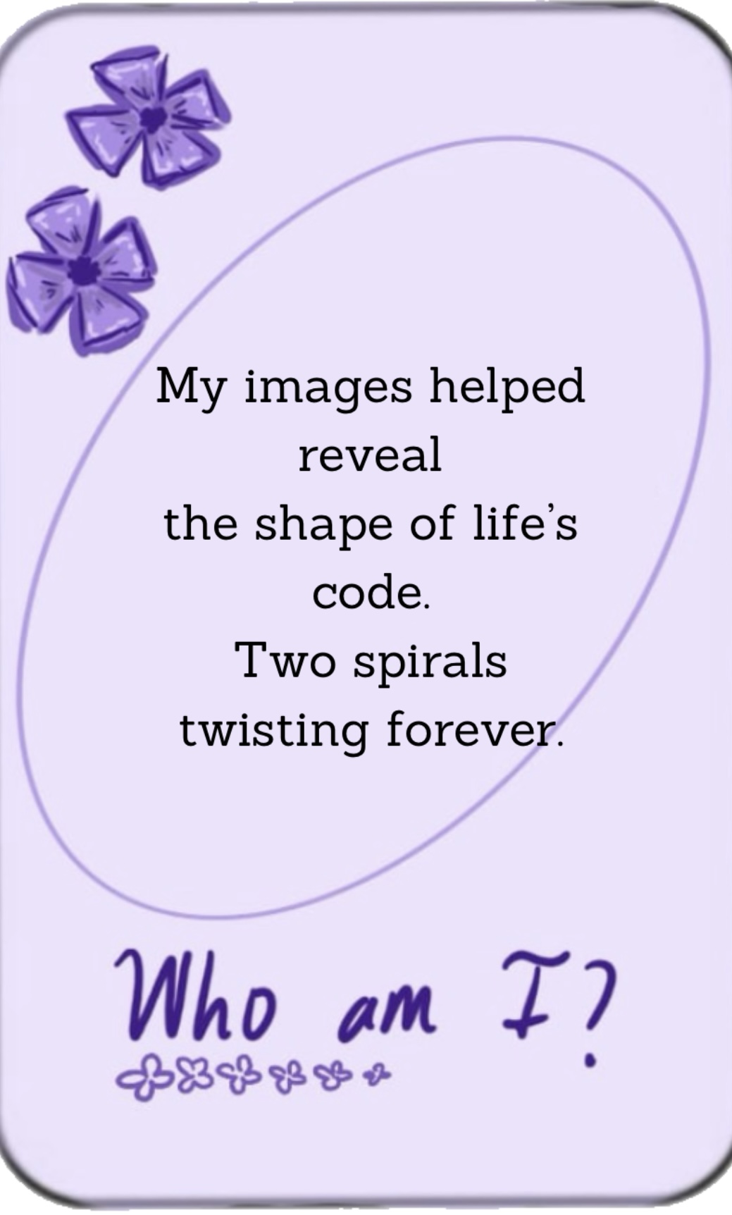 Rosalind Franklin Riddle